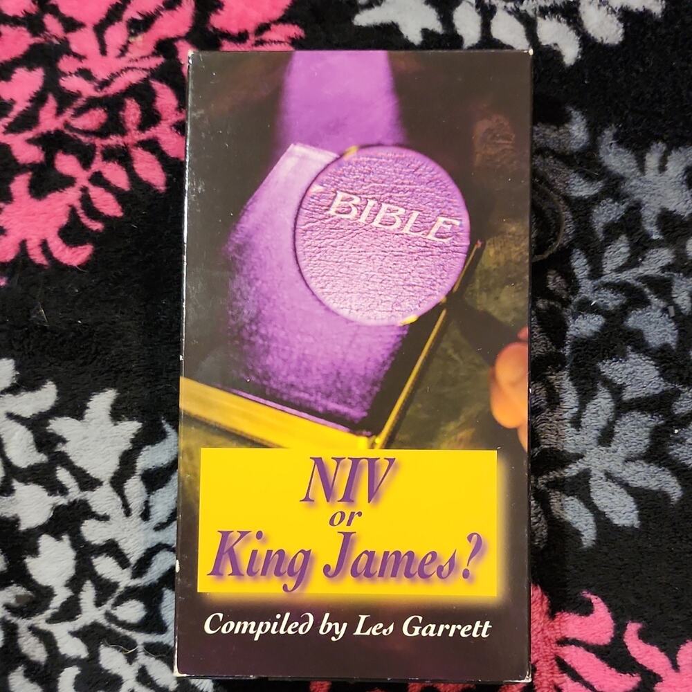 The Prophecy Club NIV or King James? VHS 1998 NTSC NR Les Garrett